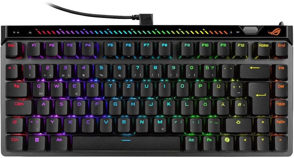 Klaviatūra Asus ROG Falchion Ace 75 HE ROG HFX V2 (90MP047H-BKDA20)