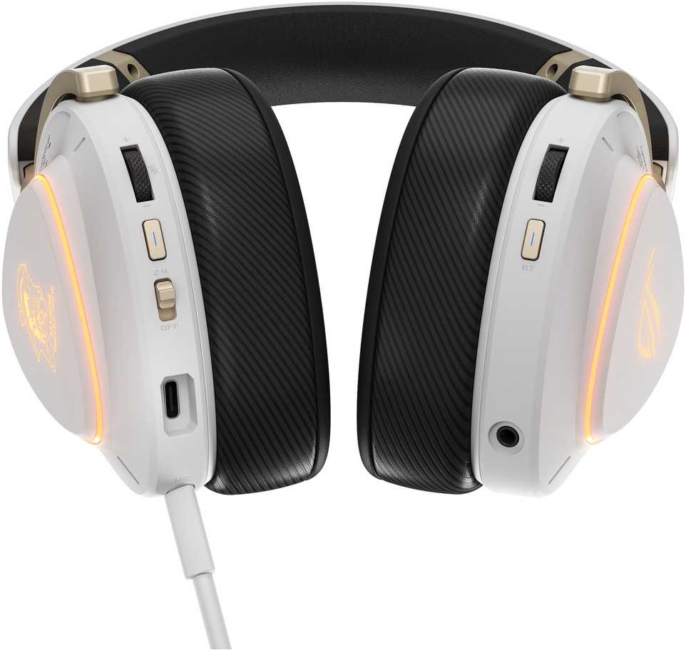 Ausinės Asus ROG Delta II-KJP Balta (90YH04C0-BHUA10)