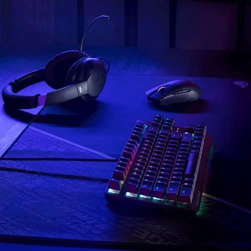 Žaidimų Ausinės Asus Rog Strix Go, Juodos