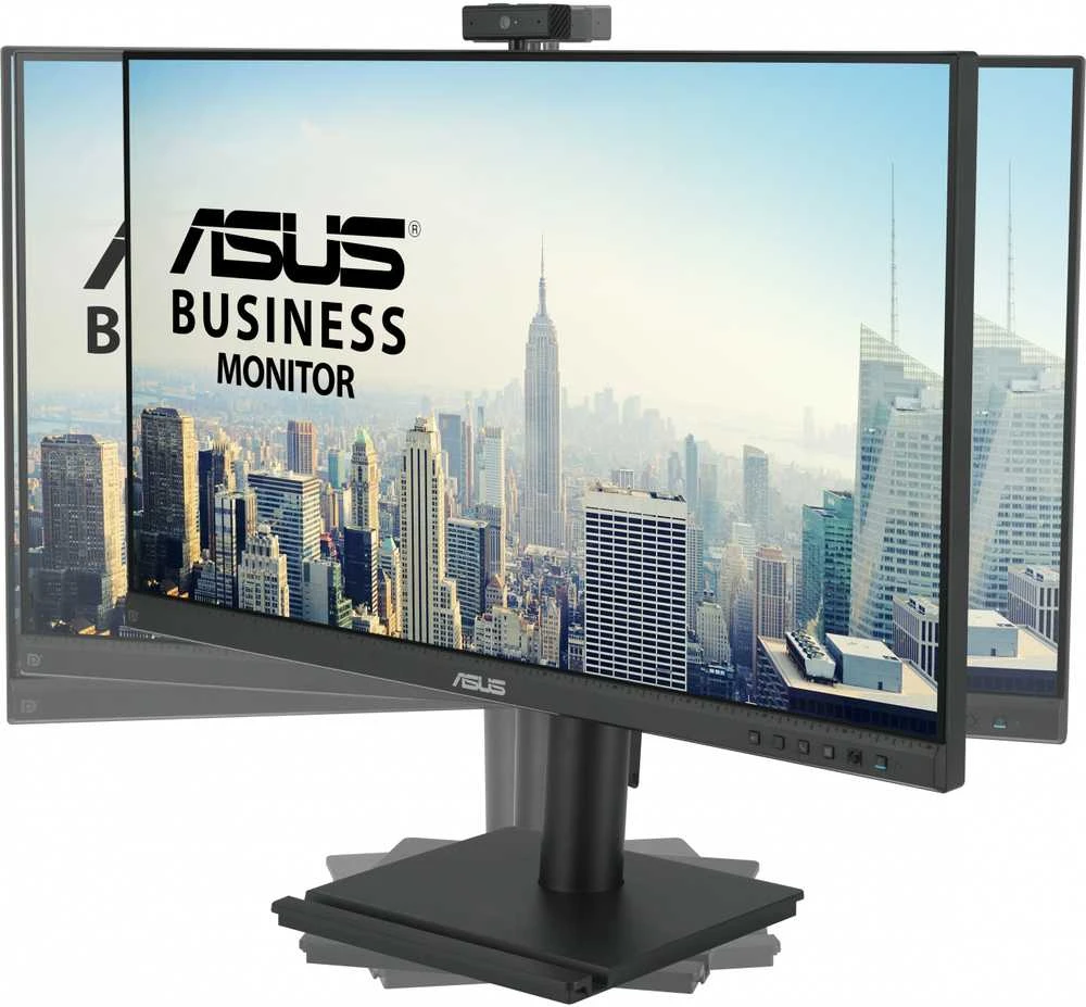 ASUS BE279QFK vaizdo konferencijų monitorius 27 colių IPS WLED FHD 16:9 100Hz 250cd/m2 5ms HDMI DP D-Sub 2.0M Kamera Juodas