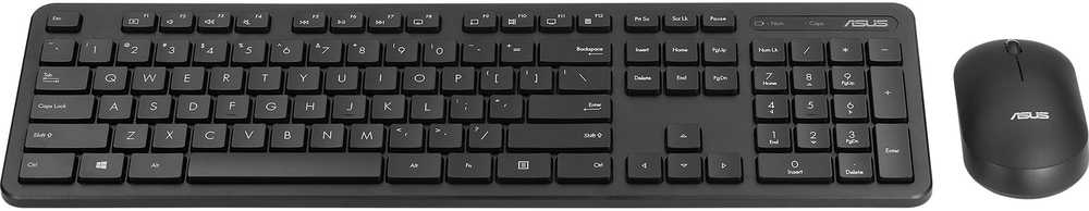 ASUS CW100 Klaviatūra-Maus-Set juodas