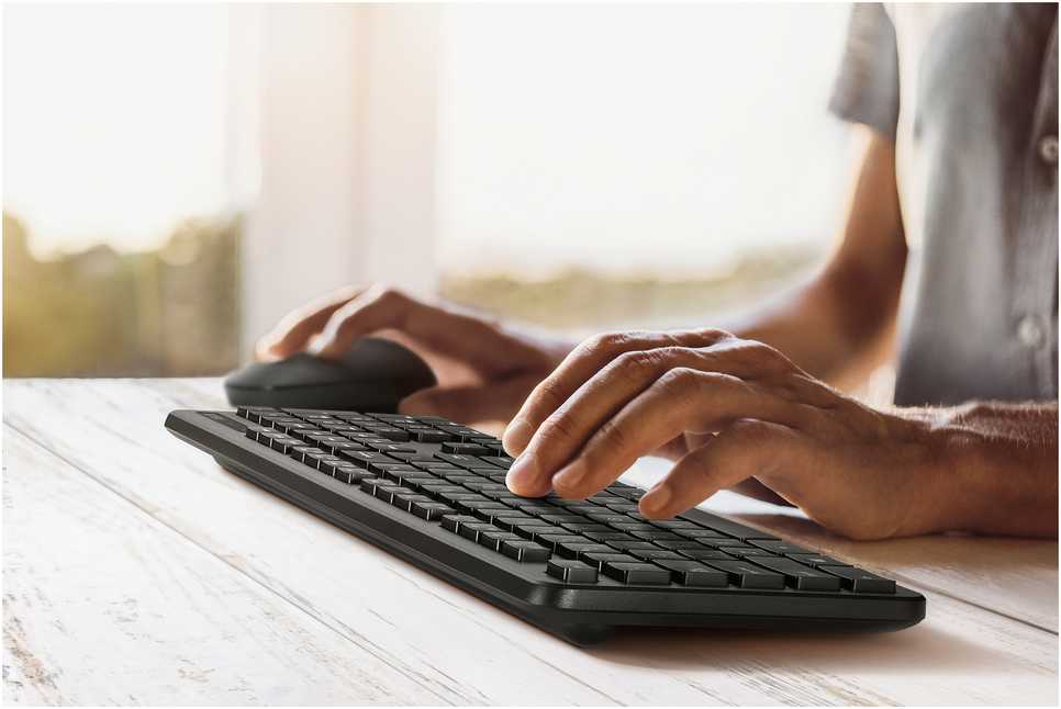 ASUS CW100 Klaviatūra-Maus-Set juodas