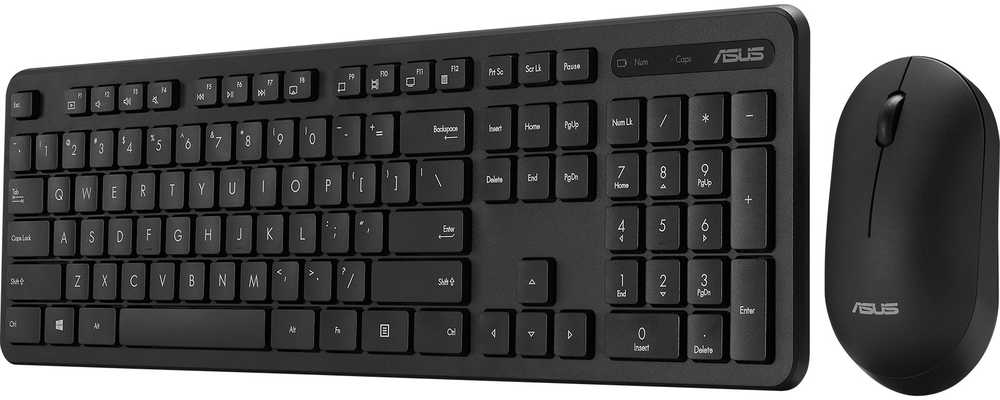 ASUS CW100 Klaviatūra-Maus-Set juodas
