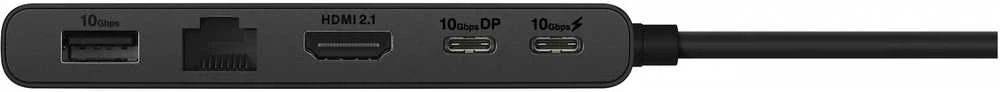 Asus Dual 4K USB-C dokas DC201 | Ethernet LAN (RJ-45) jungtys 1 | USB 3.0 (3.1 Gen 1) Type-C jungtys kiekis 3 | HDMI jungtys kiekis 1