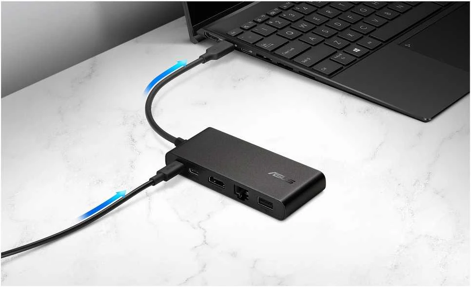 Asus Dual 4K USB-C dokas DC201 | Ethernet LAN (RJ-45) jungtys 1 | USB 3.0 (3.1 Gen 1) Type-C jungtys kiekis 3 | HDMI jungtys kiekis 1