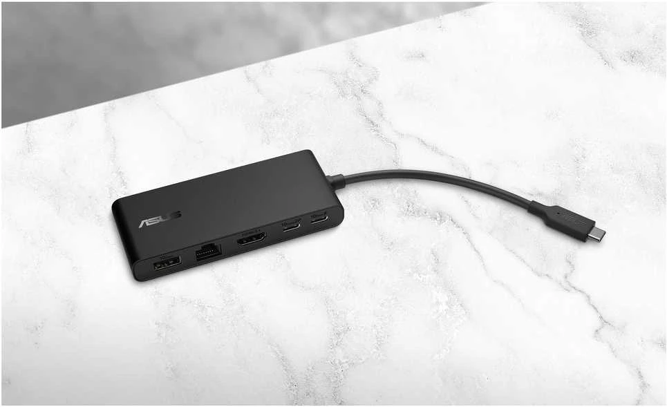 Asus Dual 4K USB-C dokas DC201 | Ethernet LAN (RJ-45) jungtys 1 | USB 3.0 (3.1 Gen 1) Type-C jungtys kiekis 3 | HDMI jungtys kiekis 1