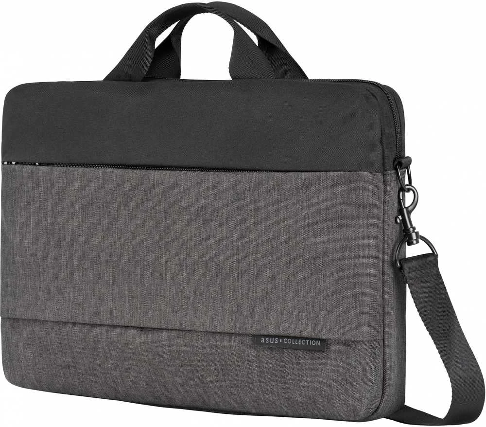 Asus | Shoulder Bag | EOS 2 | Case | Juodas/Dark Pilkas