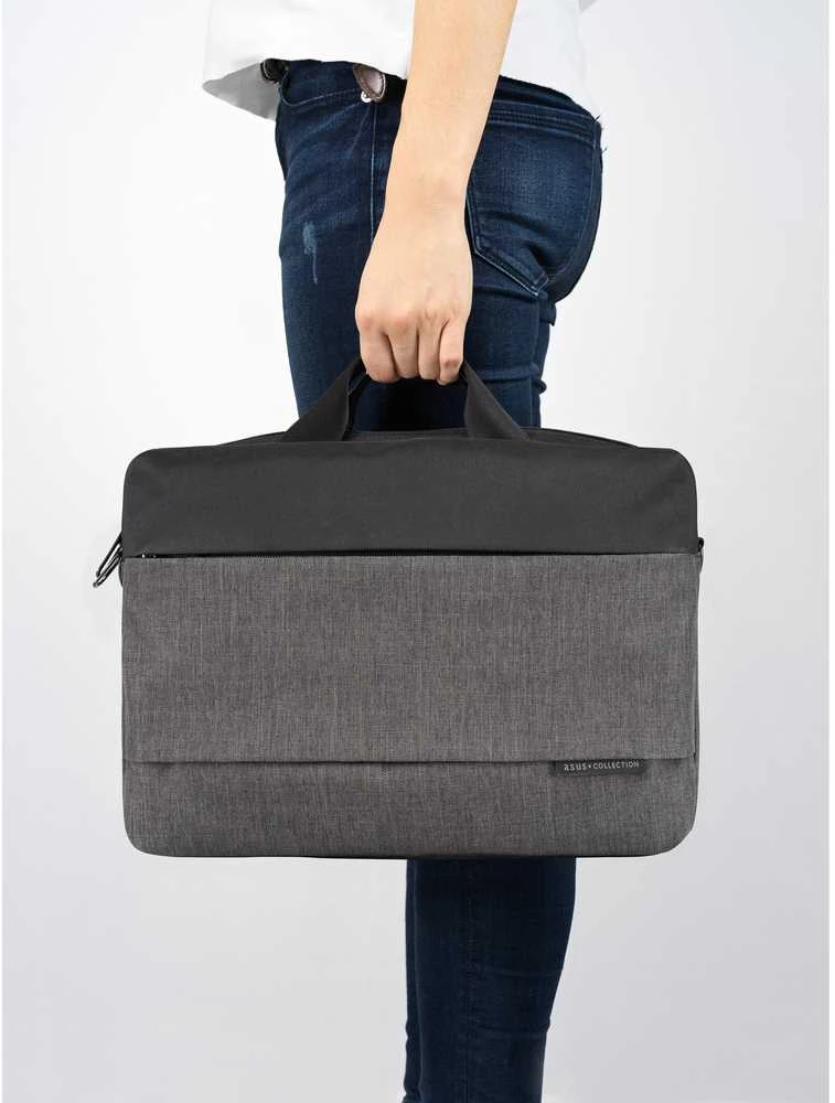 Asus | Shoulder Bag | EOS 2 | Case | Juodas/Dark Pilkas