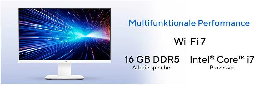 Stacionarus kompiuteris ASUS AIO ExpertCenter P4 V440VAK-BPC273W, asmeninio kompiuterio sistema - juodas, Windows 11 Home