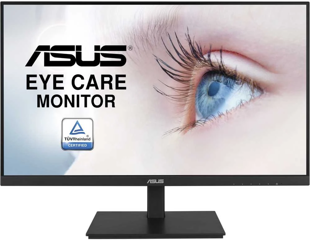 ASUS VA27DQSB 27inch WLED/IPS Eye Care Monitorius FHD 1920x1080 16:9 Frameless 75Hz 5ms 1xDP 1xHDMI Juodas