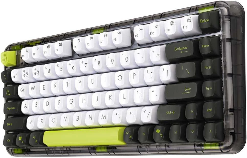 Carruzzo ASUS Jelly75 KD201 Klaviatūra/VT-GN/GE/83 klaviatūra Universalus USB + RF belaidė + Bluetooth Multi spalvos