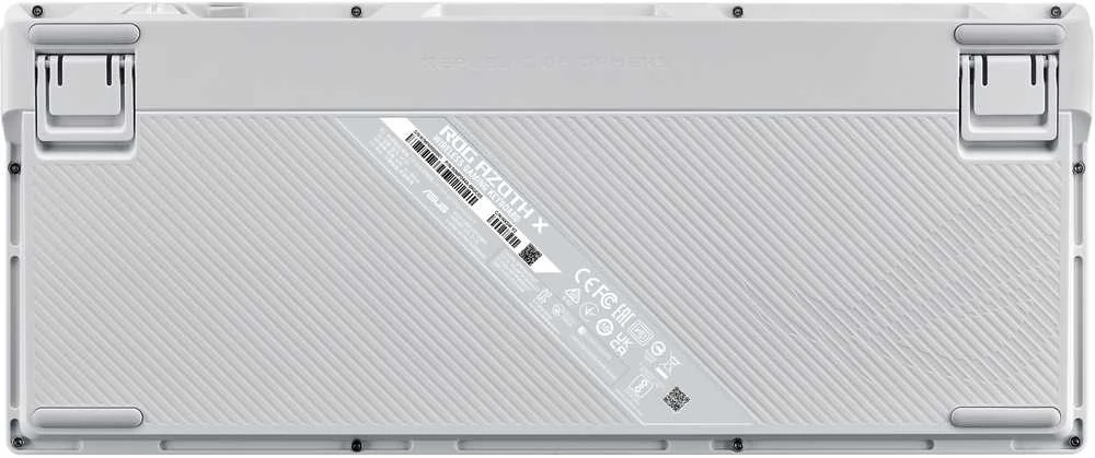 ASUS ROG Azoth X Gaming-klaviatūra, 75%, Hot-Swap, OLED-Ekranas, Tri-Mode - Stellar-Design