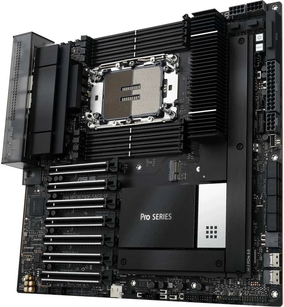 Pagrindinė plokštė Asus PRO WS W790E-SAGE SE/Intel W790/LGA4677/EEB