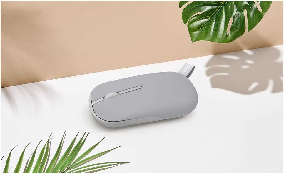 Asus Marshmallow Pelė | MD100 | Pelė | 2.4 GHz, Bluetooth | Pilkas
