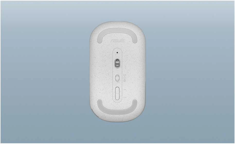 Asus Marshmallow Pelė | MD100 | Pelė | 2.4 GHz, Bluetooth | Pilkas