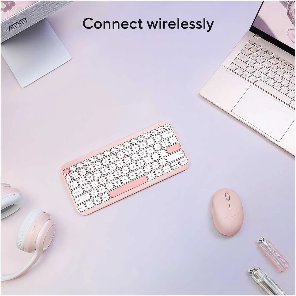 Asus Fragrance MD101 | Pelė | 2.4 GHz, Bluetooth | Rose Clay