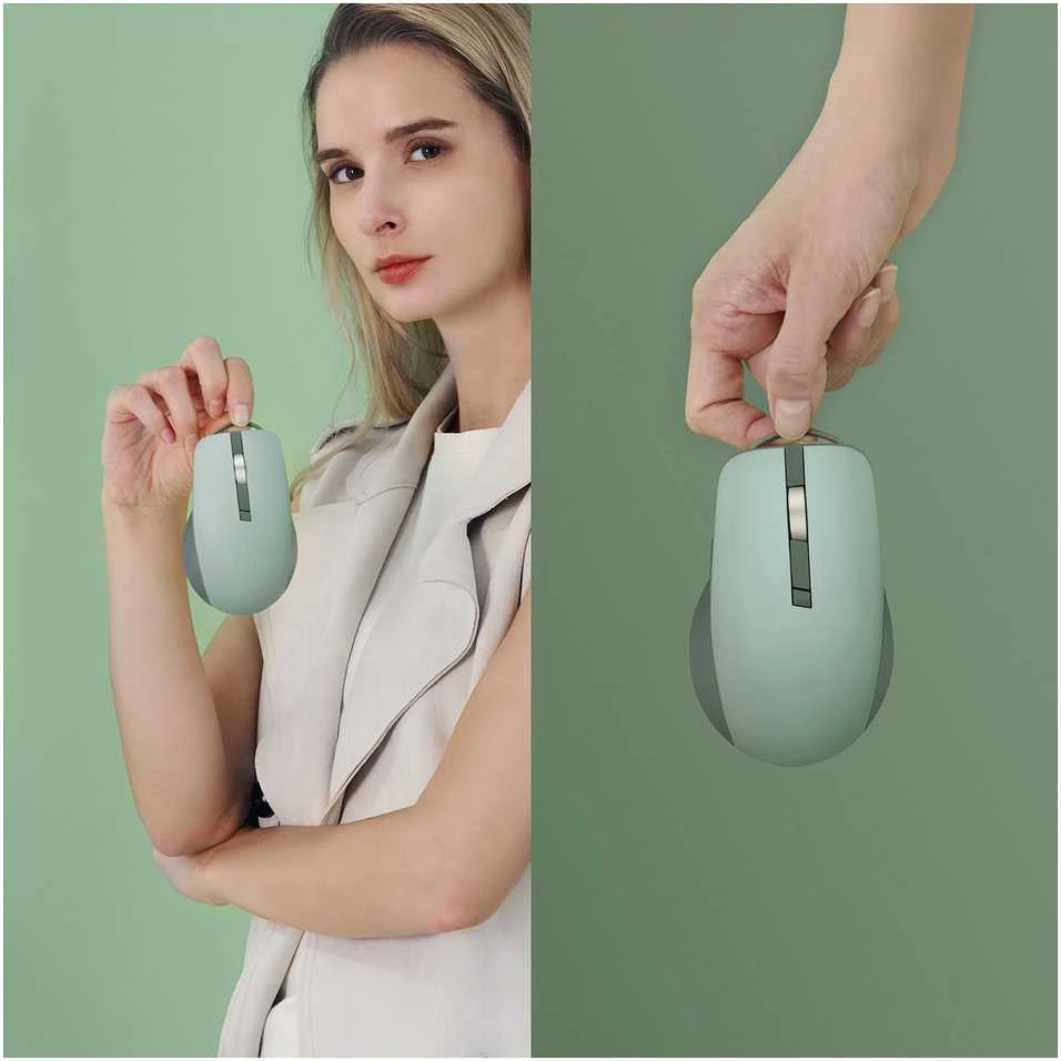 Asus SmartO Pelė | MD200 | Pelė | Wireless | 2.4 GHz, Bluetooth | Žalias Tea Latte