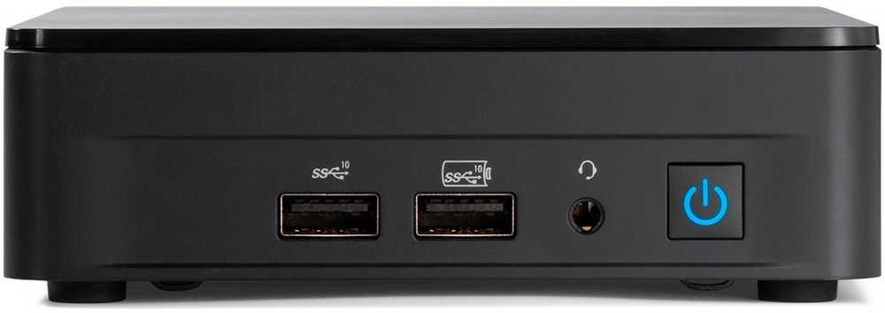 ASUS NUC 12 Pro NUC12WSKI7/i7-1260P/DDR4/USB3.0/LAN/WiFi/IrisXe/M.2 + 2,5"/Be maitinimo laido
