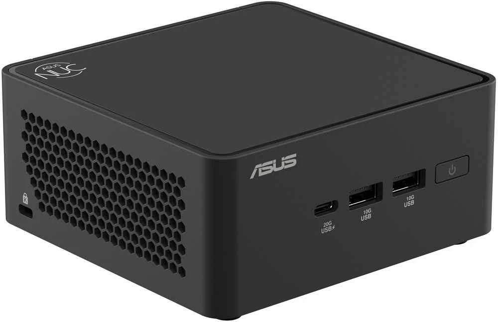 ASUS NUC 15 PRO / RNUC15CRHC500002 / Core 5 210H 45W / Intel UHD grafika / be RAM / be atminties / Intel Wi-Fi 7 BE202 / USB Total - 7 / 4 USB Type-A / 3 USB Type-C (1x USB3.2 + 2x TB4) / 2x HDMI 2.1 / Palaiko ekranus - 4x 4K / be OS / ES laidas / rinkinys (L6) / aukštas / EAN: 4711387949931