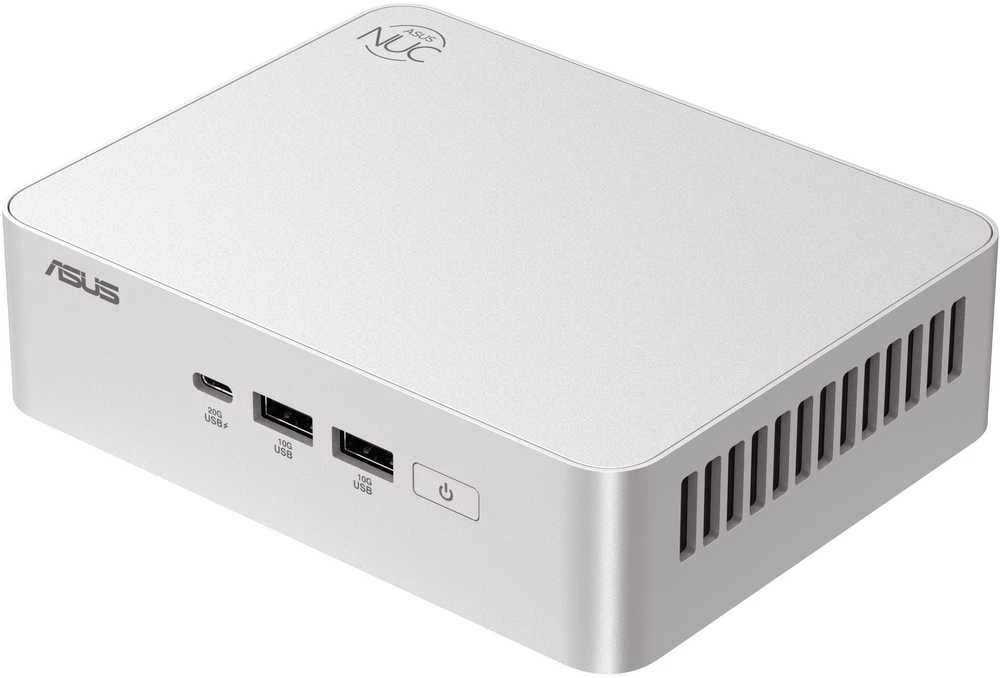 Kompiuteris ASUS NUC 15 PRO+ RNUC15CRSV500002 (ARL-H 28W vPro (U5 235H), be RAM, be saugyklos, integruotas VGA, be OS, ES laidas, rinkinys)