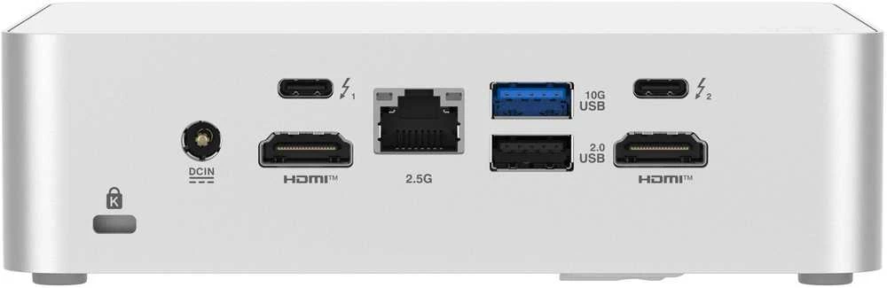 Kompiuteris ASUS NUC 15 PRO+ RNUC15CRSV500002 (ARL-H 28W vPro (U5 235H), be RAM, be saugyklos, integruotas VGA, be OS, ES laidas, rinkinys)
