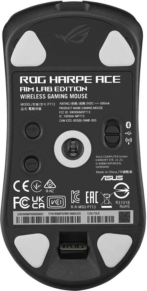 Belaidė pelė ASUS ROG Harpe Ace Aim Lab Edition