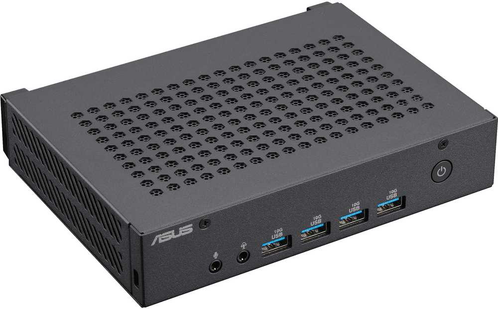 ASUS ExpertCenter PN43-SN100AD Intel N N100 4 GB DDR4-SDRAM 128 GB SSD Windows 11 Pro Mini PC Juodas
