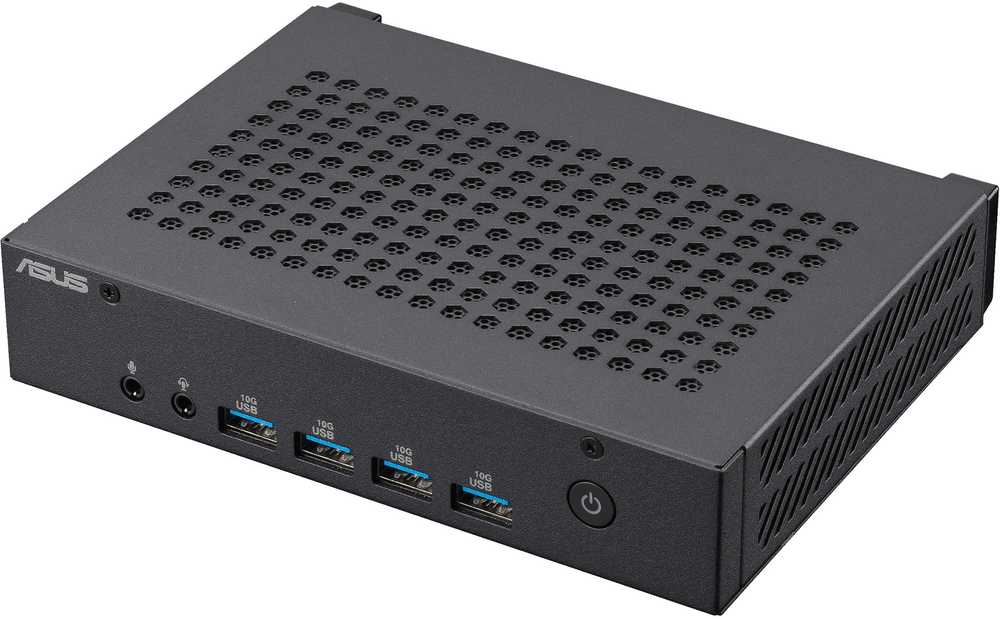ASUS ExpertCenter PN43-SN100AD Intel N N100 4 GB DDR4-SDRAM 128 GB SSD Windows 11 Pro Mini PC Juodas