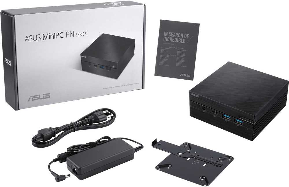 Stacionarus kompiuteris Komputer Asus ASUS PN53-S5026MDS1 AMDR5-7530U/8GB-DDR4/256GB M.2/juodas be OS