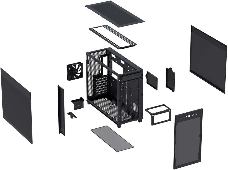 ASUS Prime AP303 Mesh Midi Tower Juodas
