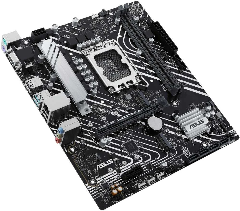 Pagrindinė plokštė ASUS PRIME H610M-A-CSM LGA1700 2DDR5 microATX 4xSATA MB 1xHDMI 1xDP 1xD-Sub 2xM.2