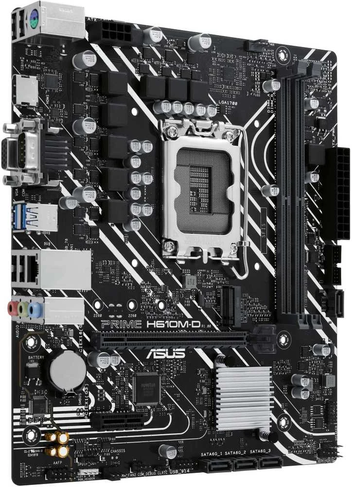 Pagrindinė plokštė ASUS PRIME H610M-D (Intel.1700.DDR5.mATX)