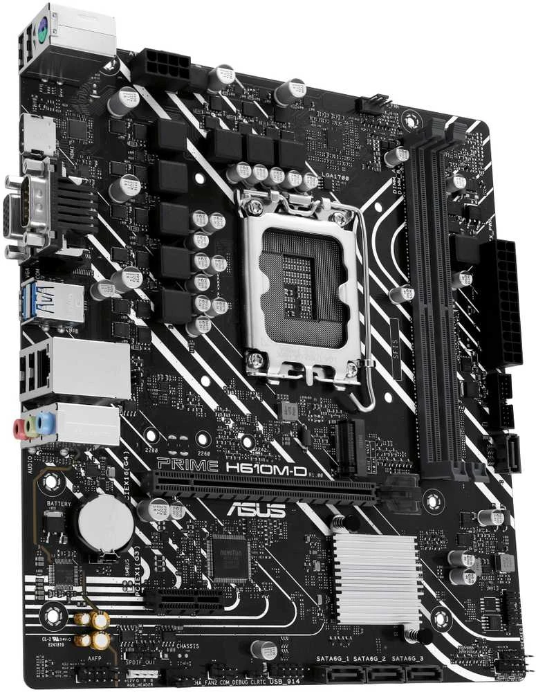 Pagrindinė plokštė ASUS PRIME H610M-D (Intel.1700.DDR5.mATX)