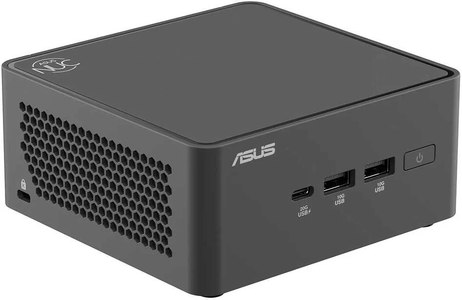 ASUS NUC 15 PRO RNUC15CRHC700000 kompiuteris (RPL-R 45W (C7 240H), be RAM, be saugyklos, integruota VGA, be OS, be laido, rinkinys)