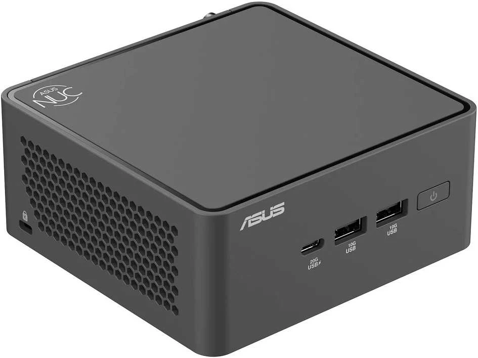 ASUS NUC 15 PRO RNUC15CRHC700000 kompiuteris (RPL-R 45W (C7 240H), be RAM, be saugyklos, integruota VGA, be OS, be laido, rinkinys)