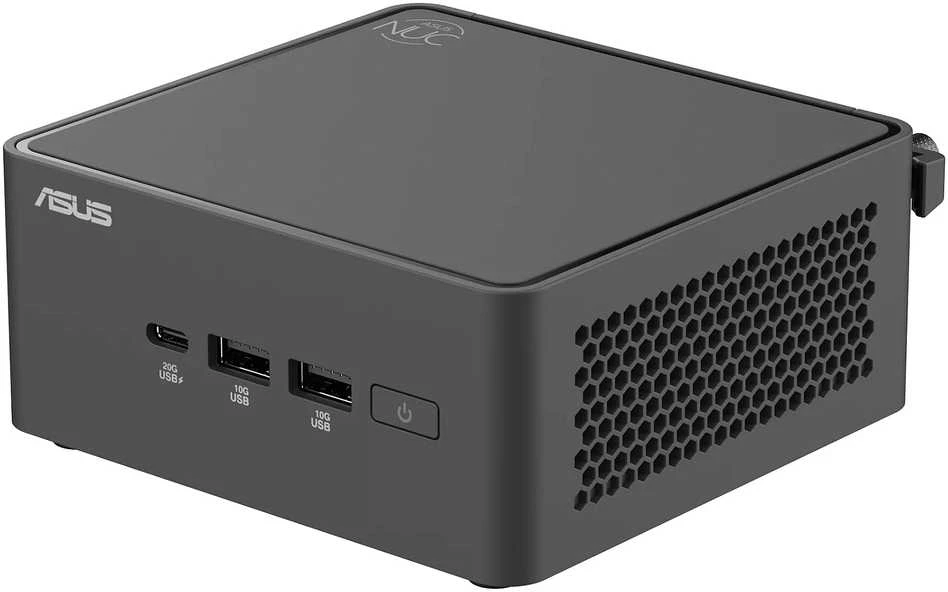 ASUS NUC 15 PRO RNUC15CRHC700000 kompiuteris (RPL-R 45W (C7 240H), be RAM, be saugyklos, integruota VGA, be OS, be laido, rinkinys)