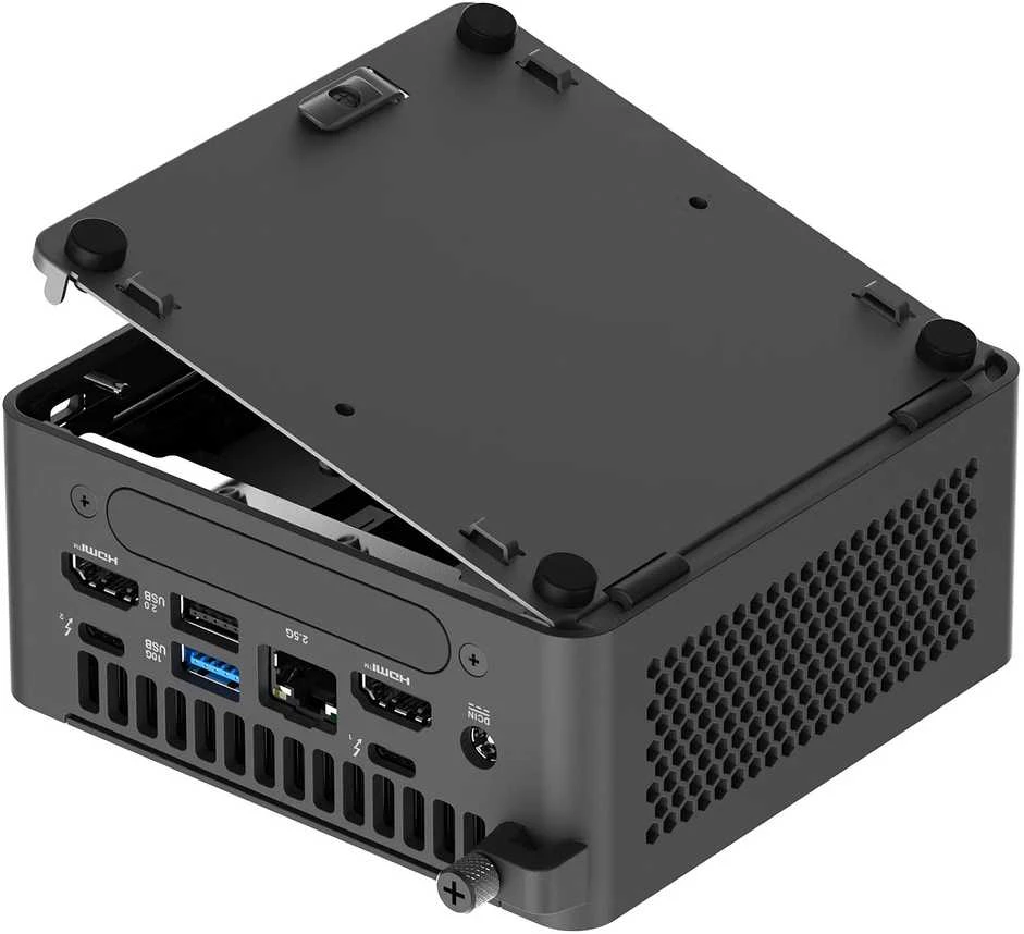 ASUS NUC 15 PRO RNUC15CRHC700000 kompiuteris (RPL-R 45W (C7 240H), be RAM, be saugyklos, integruota VGA, be OS, be laido, rinkinys)
