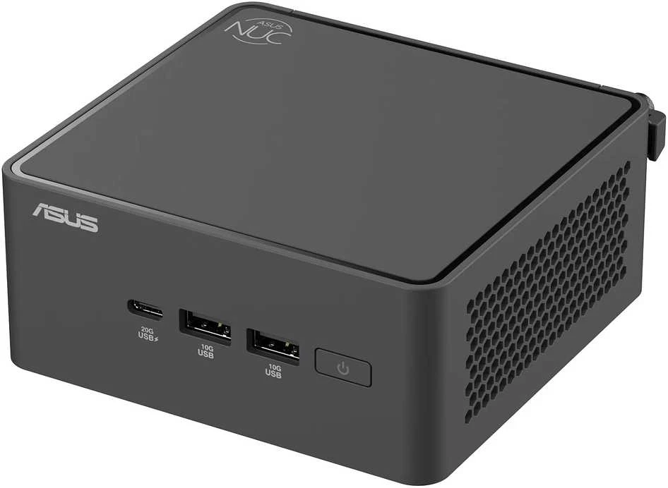 ASUS NUC 15 PRO RNUC15CRHC700000 kompiuteris (RPL-R 45W (C7 240H), be RAM, be saugyklos, integruota VGA, be OS, be laido, rinkinys)