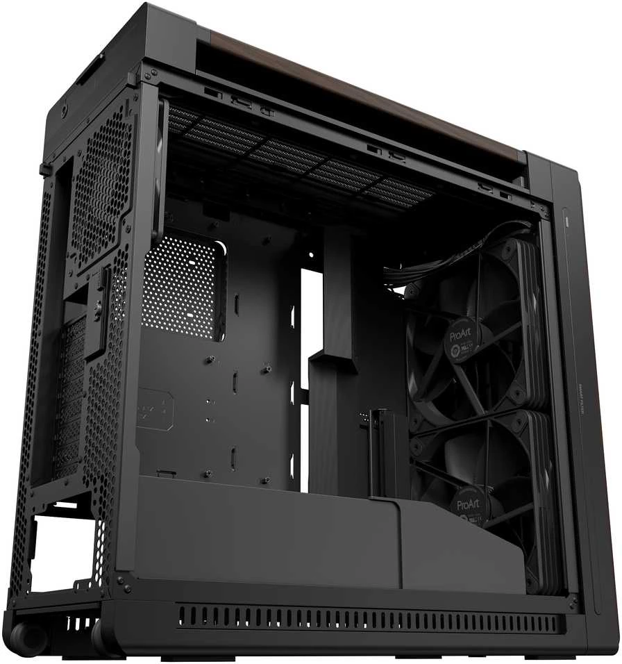 ASUS PROART PA602 WALNUT WOOD METAL PWM MODERN Juodas
