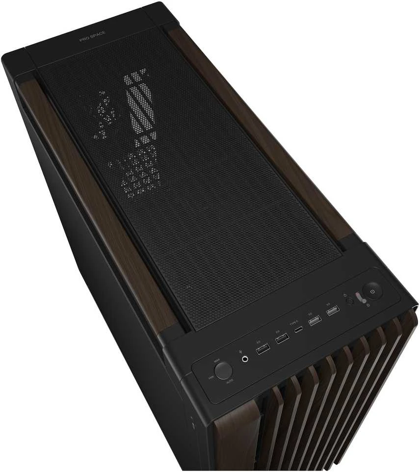 ASUS PROART PA602 WALNUT WOOD METAL PWM MODERN Juodas