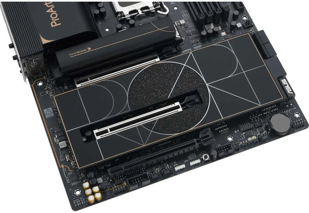 Pagrindinė plokštė ASUS PROART Z890-CREATOR WIFI LGA1851 4xDDR5 ATX MB 4xSATA 1xHDMI 2.1 3xThunderbolt 5xM.2