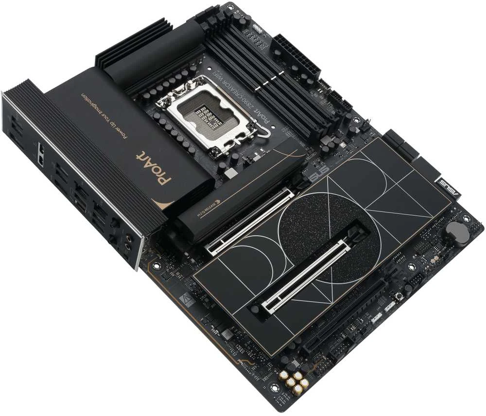 Pagrindinė plokštė ASUS PROART Z890-CREATOR WIFI LGA1851 4xDDR5 ATX MB 4xSATA 1xHDMI 2.1 3xThunderbolt 5xM.2