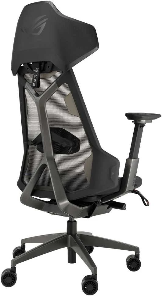 Žaidimų kėdė ASUS ROG Destrier Ergo, Juoda