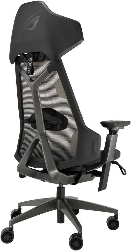 Žaidimų kėdė ASUS ROG Destrier Ergo, Juoda