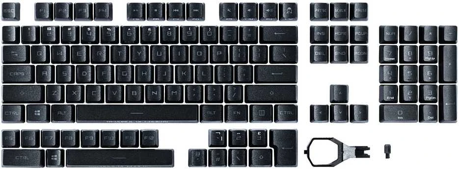 Klaviatūra ASUS klávesy ROG PBT DOUBLESHOT KEYCAP SET pro ROG RX jungikliai
