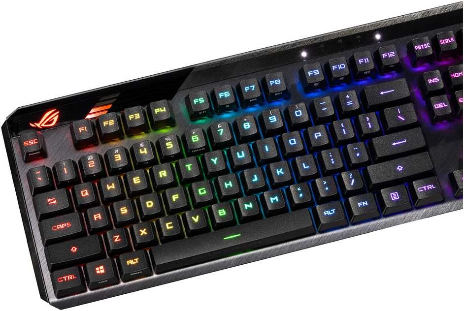 Klaviatūra ASUS klávesy ROG PBT DOUBLESHOT KEYCAP SET pro ROG RX jungikliai