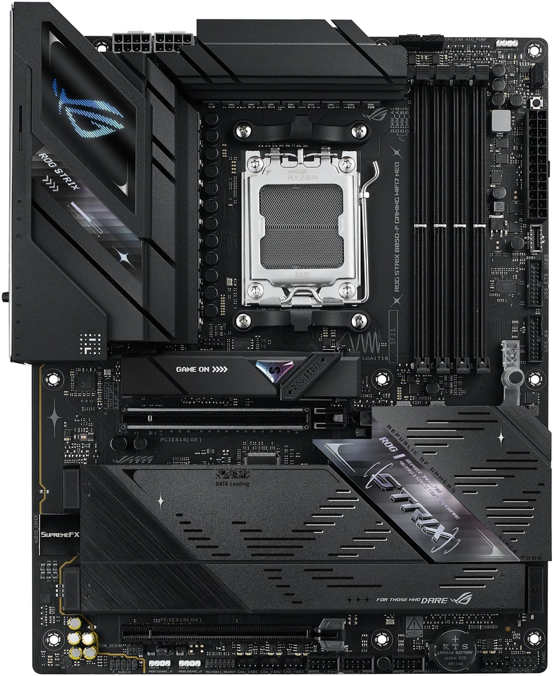Pagrindinė plokštė ASUS ROG STRIX B850-F GAMING WIFI7 NEO AMD B850 Socket AM5 ATX