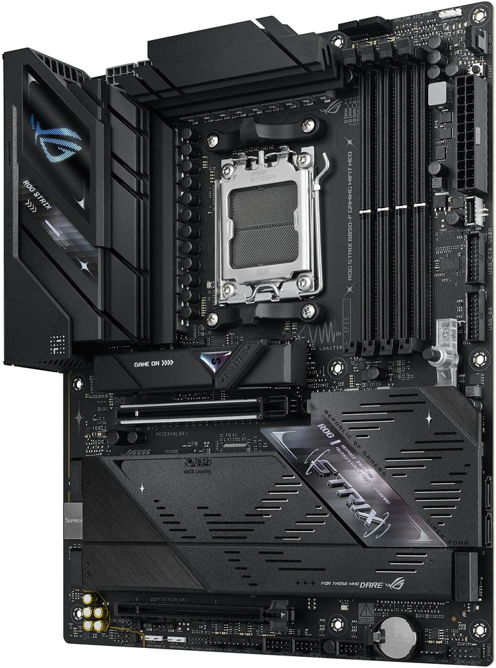 Pagrindinė plokštė ASUS ROG STRIX B850-F GAMING WIFI7 NEO AMD B850 Socket AM5 ATX