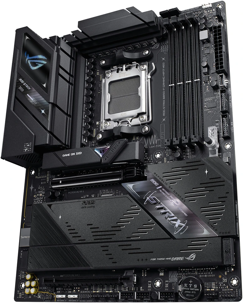 Pagrindinė plokštė ASUS ROG STRIX B850-F GAMING WIFI7 NEO AMD B850 Socket AM5 ATX