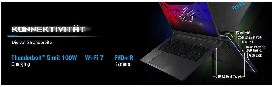 Nešiojamas kompiuteris ASUS ROG Strix G16 U7-255HX 32 1 5070Ti G615LR-S5038W W11H